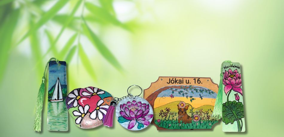 Kézzel festett ajándékok