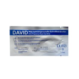   DAVID TERHESSÉGI (HCG) TESZTCSÍK 10 mIU/ml KORAI TERHESSÉG KIMUTATÁSÁRA (extra érzékeny)