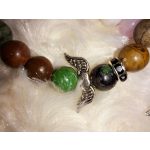 Termékenység növelése páros ásványkarkötő szett (2db), férfi - női